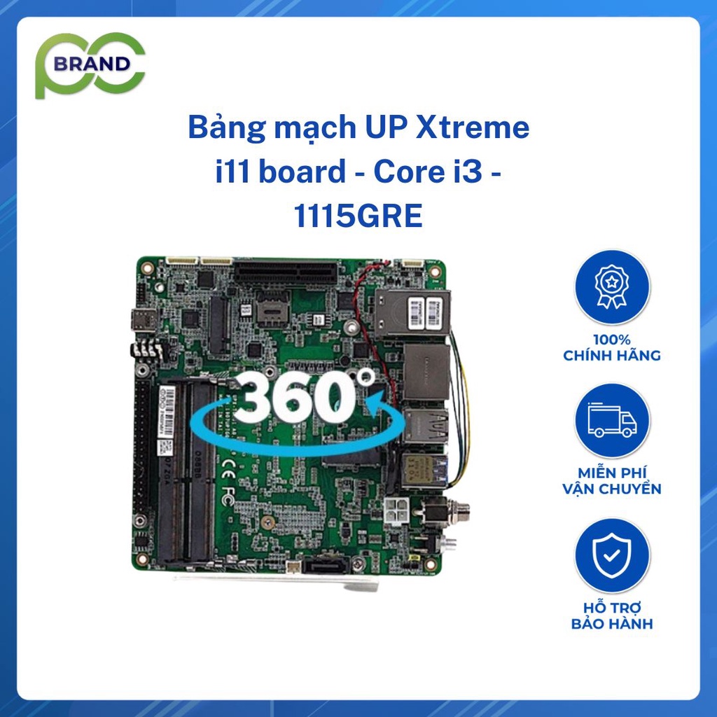Bảng mạch UP Xtreme i11 board - Core i3 - 1115GRE 1